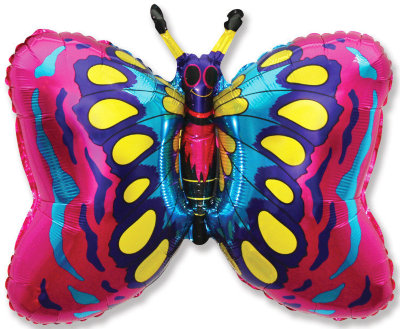 Шар фигура, Бабочка (фуксия) / Butterfly