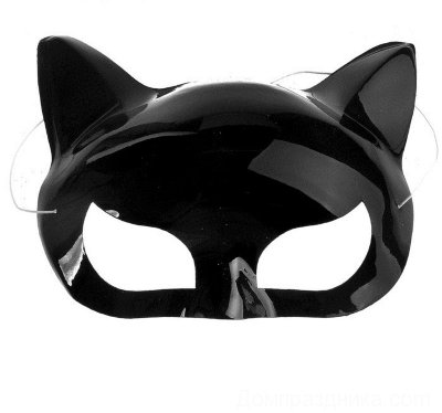 Карнавальная маска "Пантера" (набор 6 шт)
