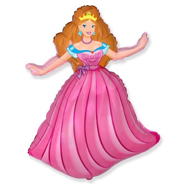 Купить Шар-фигура фольгированный "Принцесса", 81см  в спб по комфортной цене!
