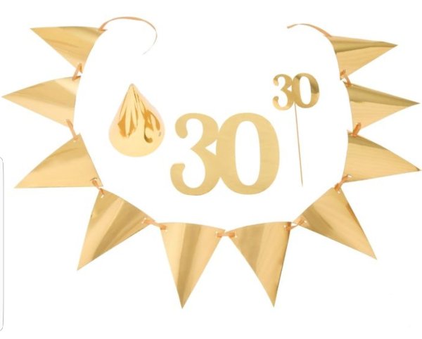 Купить Набор для оформления юбилея "30 лет" в спб по комфортной цене!