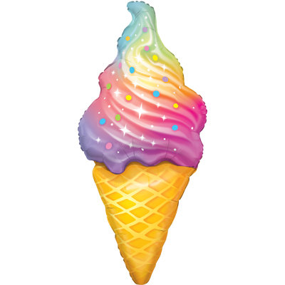 Мороженое радужное 114 см