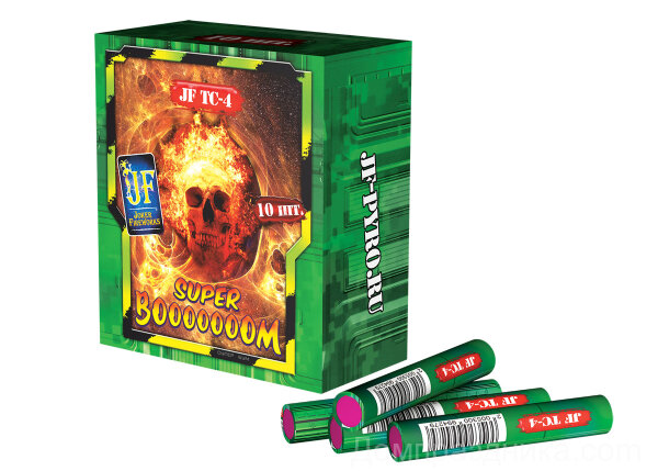 Купить Петарды Joker Fireworks Супер Бум JF TC-4 в спб по комфортной цене!