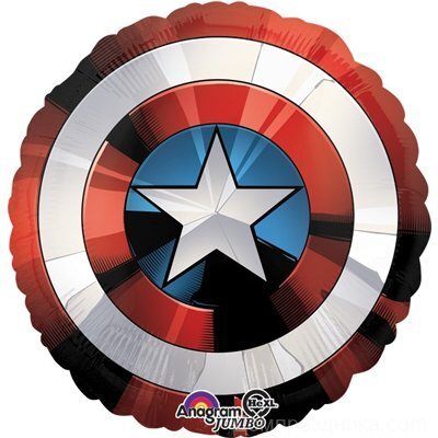 Круг эмблема Капитан Америка (71 см)