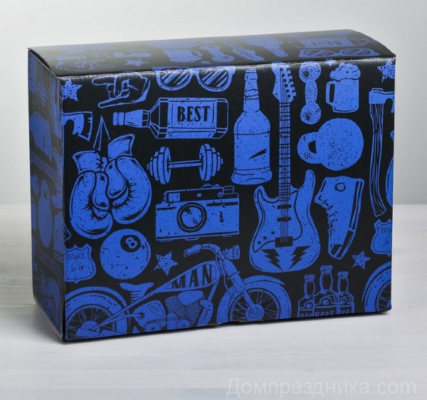 Купить Коробка‒пенал «Лучшему мужчине», 30 × 23 × 12 см в спб по комфортной цене!