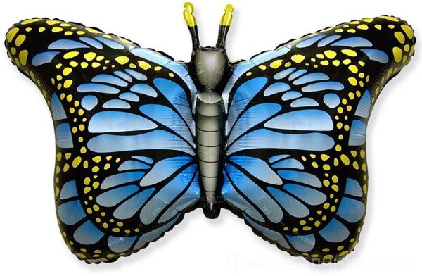 Купить Бабочка монарх голубо-синяя в спб по комфортной цене!